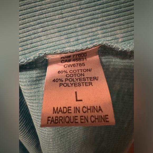 Chaser Lace-Up Front Tank Top Ribbed Tunic Spaghetti Traps NEW NWT Size Large - Picture 8 of 8